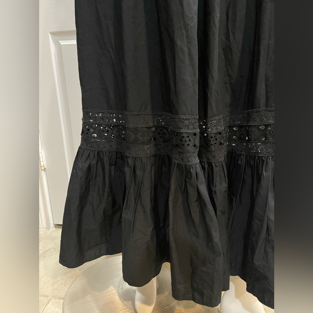 J. Crew Black Maxi Dress with Elegant Silhouette - Picture 9 of 11